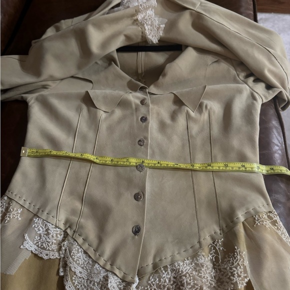 Free people storm warning lambskin jacket szS, New no tag - Picture 8 of 12